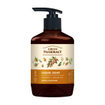 GREEN PHARMACY ALMOND & ARGAN OIL skystas muilas, 460 ml