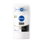 NIVEA BLACK & WHITE INVISIBLE pie&scaron;tukinis moterų dezodorantas antiperspirantas, 50 ml