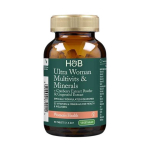 H&B ULTRA multivitaminai ir mineralai moterims, 90 tablečių