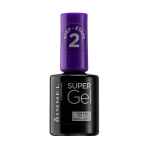 RIMMEL SUPER GEL vir&scaron;utinis nagų lako sluoksnis, 12 ml