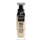 NYX PROFESSIONAL MAKEUP CAN'T STOP WON'T STOP makiažo bazė, 30 ml - CSWSF04 LIGHT IVORY