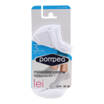 MINICALZA COTONE kojinės (3 poros) - Bianco