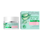 EVELINE ORGANIC ALOE + COLLAGEN veido kremas želė, 50 ml