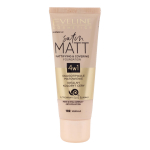EVELINE SATIN MATT 4 IN 1 makiažo pagrindas, 30 ml - 104