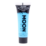 MOON GLOW IN THE DARK veido ir kūno dažai &scaron;vytintys tamsoje, 12 ml