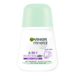 GARNIER MINERAL 6IN1 PROTECTION 48H rutulinis dezodorantas, 50 ml