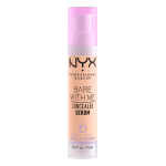 NYX PROFESSIONAL MAKEUP BARE WITH ME maskuojamoji priemonė su serumu, 9,6 ml - Medium Vanilla