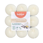 BOLSIUS VANILLA 4H žvakės - tabletės (18 vnt.)
