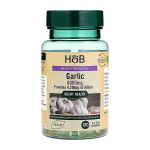 H&B HIGH STRENGTH česnakas 6000 mg, 120 kapsulių