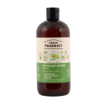 GREEN PHARMACY GREEN TEA & ALOE micelinis vanduo, 500 ml