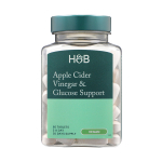 H&B GLUCOSE SUPPORT obuolių sidro actas, 60 tablečių