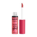 NYX PROFESSIONAL MAKEUP BUTTER GLOSS BLING lūpų blizgis, 8 ml - Bring the Bling