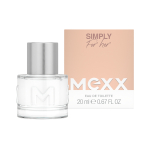 MEXX SIMPLY tualetinis moterų vanduo, 20 ml