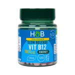 H&B HIGH STRENGTH Vitaminas B12 1000 &micro;g, 120 tablečių