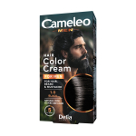 CAMELEO MEN dažai plaukams, barzdai, ūsams ir žandenoms dažyti - 1.0 Black