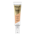 MAX FACTOR MIRACLE PURE SKIN-IMPROVING makiažo pagrindas, 30 ml - 45 Warm Almond