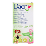DAEN BIKINI & UNDERARMS depiliacinės &scaron;alto va&scaron;ko juostelės (16 vnt.)
