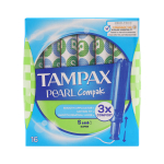 TAMPAX PEARL COMPAK SUPER tamponai (16 vnt.)