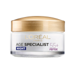 L'OREAL AGE SPECIALIST ANTI-WRINKLE RESTORING CARE 55+ naktinis kremas, 50 ml