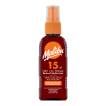 MALIBU SPF15 pur&scaron;kiamasis apsauginis sausasis aliejus, 100 ml