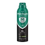 MITCHUM INVISIBLE MEN PURE ENERGY 48H pur&scaron;kiamasis antiperspirantas dezodorantas, 200 ml