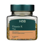 H&B vitaminas K 75 mg, 90 kapsulių