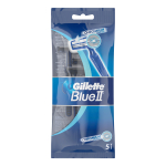 GILLETTE BLUE II vienkartiniai skustuvai (5 vnt.)