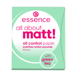 ESSENCE ALL ABOUT MATT! odos riebalų perteklių sugeriantys lapeliai (50 vnt.)