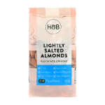 HOLLAND & BARRETT &scaron;velniai sūdyti migdolai, 210 g