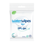 WATERWIPES ON THE GO drėgnos servetėlės (10 vnt.)