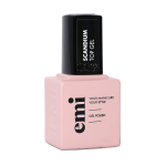 EMI SCANDIUM TOP GEL vir&scaron;utinis gelinio lako sluoksnis su blizgučiu, 9 ml