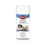 TRIXIE DRY sausasis &scaron;unų, kačių ir kitų smulkiųjų naminių gyvūnų &scaron;ampūnas, 100 g