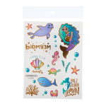 Laikina vaikų kūno tatuiruotė - lipdukas