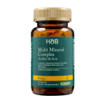 H&B MULTI mineralų kompleksas su jodu ir geležimi, 90 tablečių