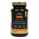 H&B EXPERT IMMUNITY HIGH STRENGTH TRIPLE ACTION IMMUNE, imunitetui, 60 kaps.