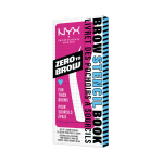 NYX PROFESSIONAL MAKEUP ZERO TO BROW antakių &scaron;ablonai (4 vnt.)