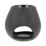SCENTCHIPS OVAL LOW BLACK kvapų va&scaron;ko &scaron;ildytuvas