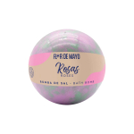 FLOR DE MAYO ROSAS vonios druskos burbulas, 200 g