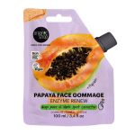 ORGANIC SHOP PAPAYA FACE GOMMAGE ENZYME RENEW veido &scaron;veitiklis, 100 ml