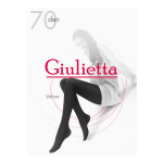 GIULIETTA VELOUR 70 DEN NERO pėdkelnės - 4 nero