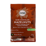 HOLLAND & BARRETT lazdyno rie&scaron;utai juodajame &scaron;okolade, 30 g