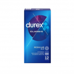 DUREX CLASSIC REGULAR FIT prezervatyvai (12 vnt.)