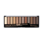 RIMMEL MAGNIF'EYES EDITION akių vokų &scaron;e&scaron;ėlių paletė, 14,16 g - 001 Nude Edition