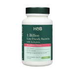 H&B gerosios bakterijos, 1 milijardas, bra&scaron;kių skonio, 60 kramtomų tablečių