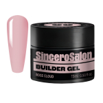 SINCERO SALON BUILDER UV/LED tiksotropinis nagų gelis, 15 ml - Rose Cloud