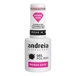 ANDREIA GLITTER SOFT PINK nagų lako bazė, 10,5 ml