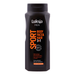 LUKSJA MEN SPORT kūno, veido ir plaukų du&scaron;o želė, 500 ml