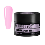 SINCERO SALON BUILDER UV/LED tiksotropinis nagų gelis, 15 ml - Baby Pink