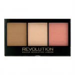 MAKEUP REVOLUTION ULTRA SCULPT & CONTOUR KIT kontūravimo paletė, 11 g - C04 Ultra Light/Medium