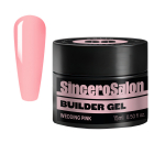 SINCERO SALON BUILDER UV/LED tiksotropinis nagų gelis, 15 ml - Wedding Pink